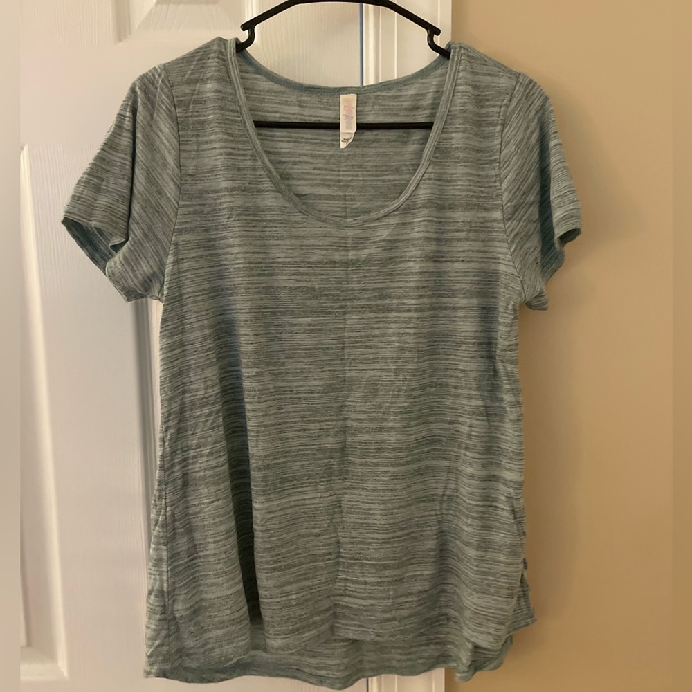 Blue/green Luluroe shirt
